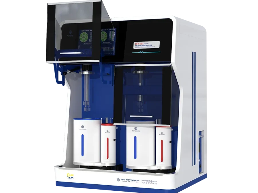 BSD-660 SOROZAT AUTOMATIKUS FAJLAGOS FELÜLET- ÉS MIKROPORUSZ-ELEMZŐ